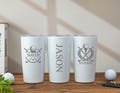 20oz Insulated Dimpled Golf Tumbler, Engraved Golf Tumbler, Personalized Golf Tumbler, Custom Gift for Golf Lover, Custom Golf Travel Mug