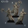 Undead Lich Mage Wizard Sorcerer Commander 3d Print and Painting DnD Pathfinder Fantasy RPG NPC