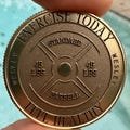 Personalized Decision Coin - Custom Engraved Brass Coin -Exercise Coin - Gifts for Her/Him - Challenge Coin - Birthday Gift - Fitness Coin