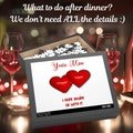 Valentines Day Couples Puzzle Locking Hearts Name Personalized, Gift for Couple Gift For Anniversary Gift For Lovers - Romantic Gift Puzzle.