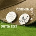 Personalized Golf Ball Marker - Custom Engraved Gifts for Men - Unique Golf Accessories - Custom Magnetic Golf Ball Marker Groomsmen Gifts