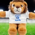 Lion Plushie, Detroit Football Stuffed Animal with Tee, Football Fan Gift, Team Mascot Soft Toy, Game Day Decor, Sports Lover, Gift for Kids