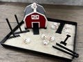 Chicken Zen Garden - Desk Accessory Sand Box - Sand Garden - Funny Novelty Gift - Fidget Stress Relief, desk toy, handmade toy, toy game