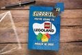 Building Blocks Theme Park Presents Personal Puzzle Gift, Summer Vacation Reveal Card Surprise Gift Secret Message, Spring Break Trip