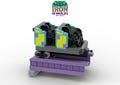IRON GWAZI - Additional car - Busch Gardens Tampa Bay ( only instructions and parts list )