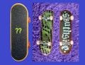 2) Early-2000s Vintage Tech-Deck RARE Skate-Shop Fingerboards + 1) Large Easyflip Skateboard Toy