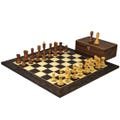 Tiger Ebony Chess Set 20 Inch With Weighted Sheesham Zagreb Staunton Chess 3.75 Inch