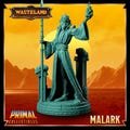 Malark Sorcerer King Fantasy Miniature Dungeons and Dragons Mini Wargames RPG Tabletop Miniature DnD 5e Figure Painting Pathfinder