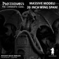 Ancient Black Dragon – Huge 20-inch Wingspan 3D Printed Dragon for Dungeons & Dragons and Tabletop RPG's- Boss Monster