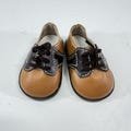 Retired American Girl doll Kit Buster Brown School Shoes with laces Oxford