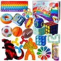 20 Pcs Fidget Toys GiftPack- Stocking Stuffers for Kids, Gifts for Kids Party Favors Adults stress Relief Sensory Toys-ADHD Toys Bulk Pop It