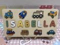 Personalized Educational Name Puzzle, Name Number Puzzles, Wooden Puzzles, Animal Puzzles, Custom Puzzles, Wooden Toys, Baby Gifts