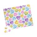 Conversational Hearts LOVE Valentine's Day Special Puzzle Game Jigsaw Puzzle Housewarming Present, Gift for Her (110, 252, 520, -piece)