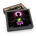 I Saw the TV Glow Puzzle - 20, 252, 500 Pieces- Horror Movie Poster Design- Gift for Fans of Retro Thrillers & Spooky Decor, LGBTQ Nostalgia
