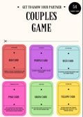 Couples Card Game for Date Night: Fun Questions, Challenges, Truths, and Connection for Partners