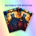 Mtg Card Sleeves, Lord of Shadow themed Card Sleeve, Top Quality and Detailed Art Sleeves, MTG Accessories