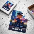 Personalized Policeman Puzzle, Personalized Name Puzzle - Personalized Children Puzzle - Personalized Police Officer Puzzle D1FR33