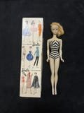 1 Blonde Ponytail Barbie 1959. Original!