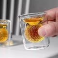 Golf Ball Whiskey Glass, Rock Glass, Bourbon Glass, Groomsmen Gift or Golf Gift | Whiskey Glasses | Golf Gifts for men