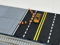 N-Scale Traffic Cones - Construction & Road Work Accessories - Printing Cubed
