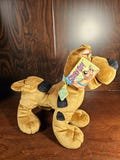 Vintage New With Tags 11" Standing Scooby Doo Plush By Applause
