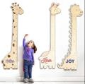 Giraffe Growth Chart Personalized growth chart Wooden Nursery Decor Personalized Ruler Wooden Growth Chart Wooden Height chart for Kids