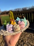 Handmade fluffy poo buddy, Finger Puppets, Guardian angel, Emotional support, Pocket hug, Friendship gifts, Positive gift, Funny gift