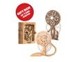 3-Piece Wooden Clock Puzzles – Mechanical DIY Model Set, STEM Learning Kit, Craft Project for Adults, Gear Design Clocks, Handmade Décor