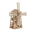 Dutch Windmill Model DIY 3D Wooden Puzzle – Creative Building Kit for Kids & Adults, Fun Assembly Toy, Perfect Birthday Gift, Home Decor
