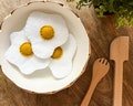 Felt Eggs, Feld Food Eggs, Pretend Felt Play Food, Felt Play Food, Play Kitchen Felt Food, Pretend Play, Play Kitchen Food, Set of Three