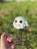 Baby Octopus Plushie With 3D Iridescent Color Shifting Safety Eyes-Crochet Amigurumi Stuffed Animal Plushie Octopus Toy