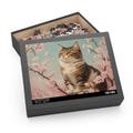 Spring Cat Jigsaw Puzzle (120, 252, 500-Piece)