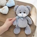 Crochet Patterns bear, Hedgehog No Sew Crochet Pattern, Crochet Pattern, Plushie Pattern, Amigurumi tutorial PDF in English