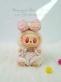 Labubu Clothes Dress Luxury Outfit V1 V2 Monster Doll Cloths Have a Seat Labubu Macaron