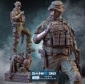 Captain Price From "Call of Duty" Figure 3D Print PLA Painted