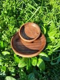 Natural Handmade Walnut Bowl, Double Walnut Bowl, Wooden Walnut Plate, Wooden Bowl for salads or fruits, Christmas Gift Idea, Gift for Him