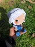 Valorant Jett Plush Amigurumi %100 Handmade and Velvet Yarn, Gamer Gift, Valorant Plushies, Jett