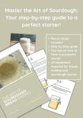 sourdough starter guide, your guide to sourdough making, step by step guide, gut friendly bread, bread from scratch, your only guide