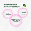 The Digestive System Regulation Diet Plan PDF | 2-Week Meal Plan for Gut Health & Digestion | Diet List PDF