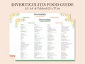 Diverticulitis Food List: Diet Meal Plan & Foods To Avoid (Printable PDF)