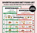 Diverticulosis Food List, Foods To Avoid With Diverticulosis, Colon Friendly Foods, Gut Health, Diverticulosis Diet Food Chart Meal Plan
