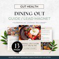 Gut Health Content, Fermented Foods Client Guide, Nutrition Coaching Program Template, Health Coach Resource, Wellness Handout, Done for You