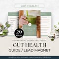 Gut Health Content, Health Coaching Program Template, Nutrition Coach Client Handout, Nutritionist Resource, Done For You Guide, Health book