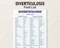 Diverticulosis Food List, Gut Friendly Diet, Colon Friendly Foods, Diverticulosis Food Guide Grocery List, Diverticulitis Meal Plan, Grocery