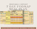 7-Day Low FODMAP Meal Plan for IBS Relief. Dietician-Approved Recipes. Printable. Grocery List. Daily Menus. Instant Download Gut Health.