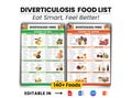 Diverticulosis Food List: Gut Health Diet Guide (PDF)