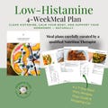 4-Week Low Histamine Meal Plan for Perimenopause: Gut & Immune Support (Digital Download)