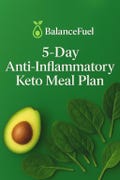 5-Day Anti-Inflammatory Keto Meal Plan | Printable Clean Keto Guide PDF | Low Carb Recipes for Inflammation & Fat Burning