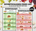 Diverticulosis Food List, Foods To Avoid With Diverticulosis, Colon Friendly Foods, Gut Health, Diverticulosis Diet Food Chart Meal Plan