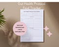 Printable Gut Protocol Food Tracker - Digestive Wellness Planner